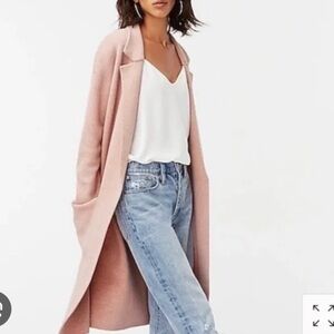 J crew dusty pink Ella Cardigan